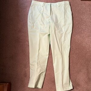 Golf capris- mint green